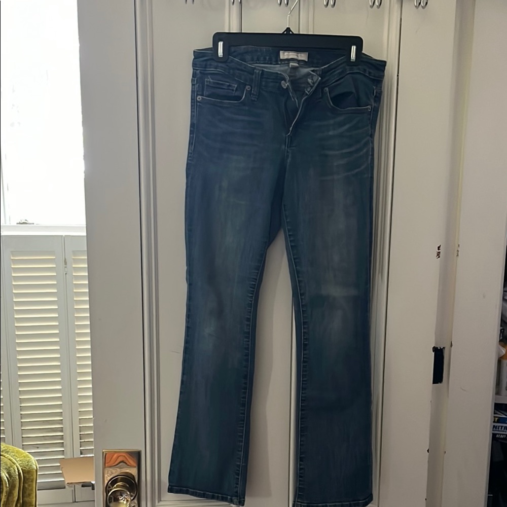 Banana Republic Slim Blue Boot Cut Jeans Size 6S